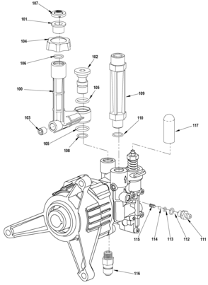 PUMP Diagram and Parts List for BDG2600-B3 1 Black and Decker Pressure Washer